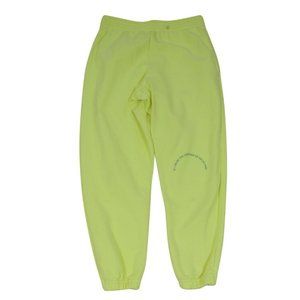 Martine Rose Mens If I Were The Emperor Sweat Pants Medium Neon Yellow Cotton